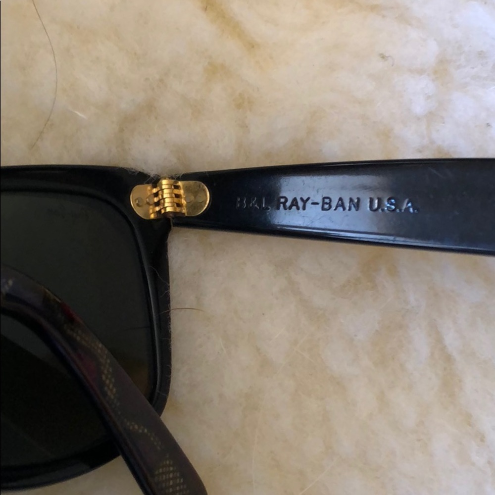 1984 Olympic Ray Bans, gently used - Picture 4 of 5